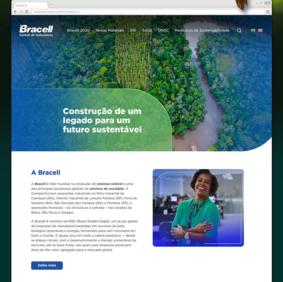Bracell - Central de Indicadores 2024 - Portfólio AGT Bracell - Central de Indicadores 2024 - Portfólio AGT