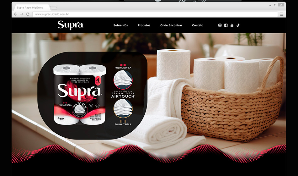 Supra Papel Higienico - Portfólio AGT Supra Papel Higienico - Portfólio AGT